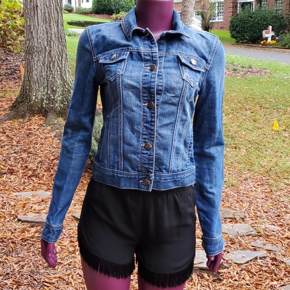 Denim Jacket Size Medium (SOLD) - Picture 2 of 6